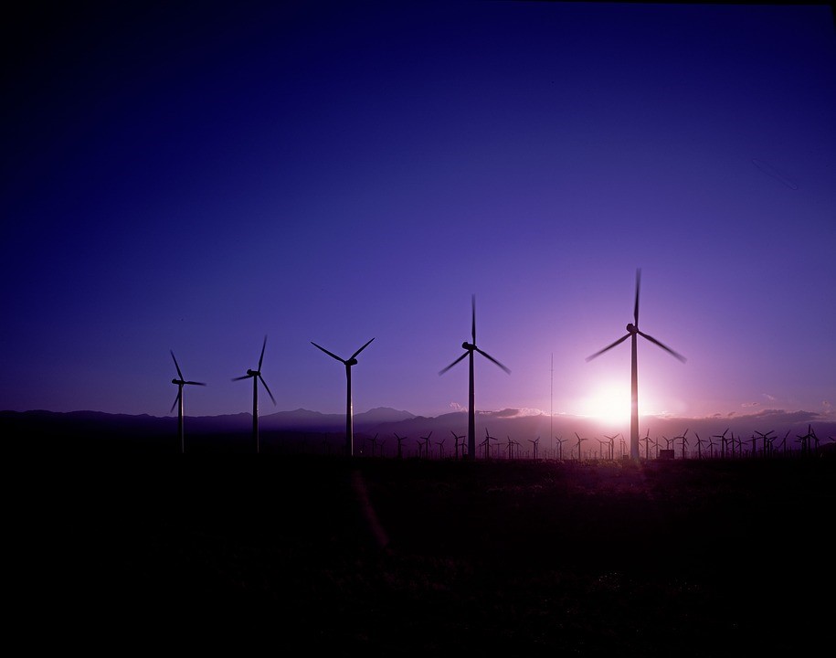 windfarm in china